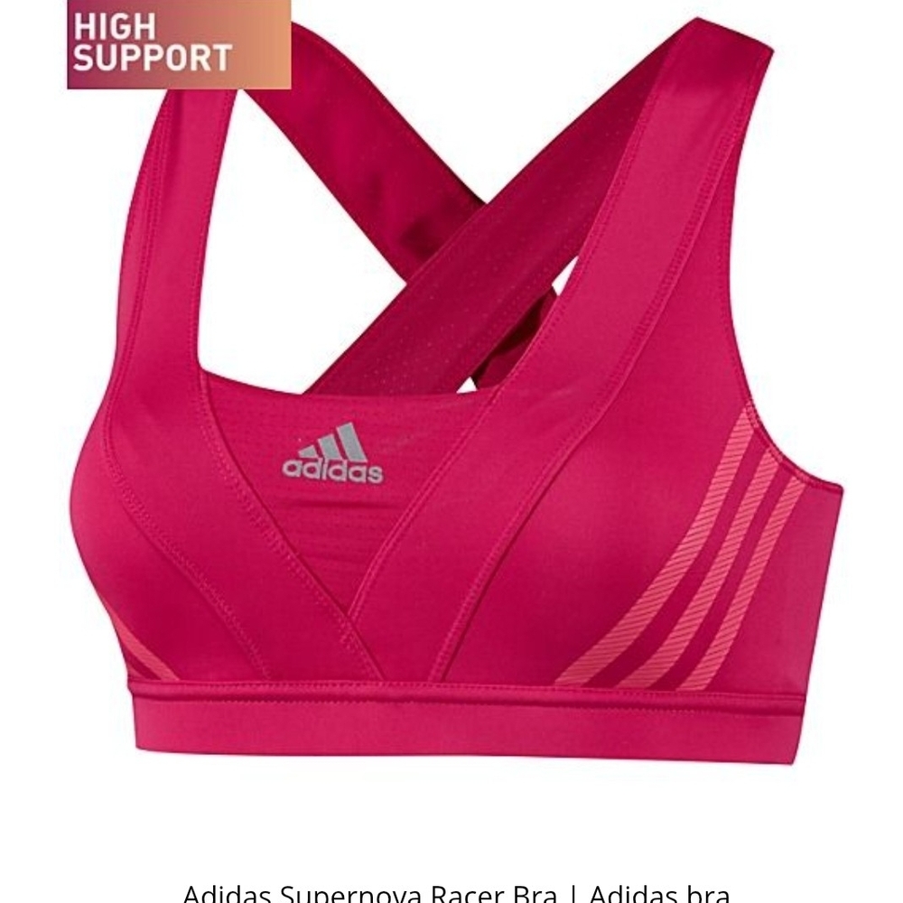 3/$15 Adidas Women's Supernova Pink Sports Bra